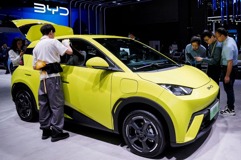 Chinese electric vehicle from the BYD brand