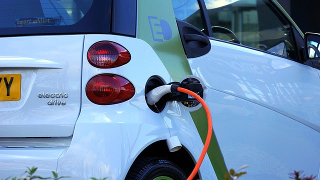 Chinese electric vehicle in the recharging phase