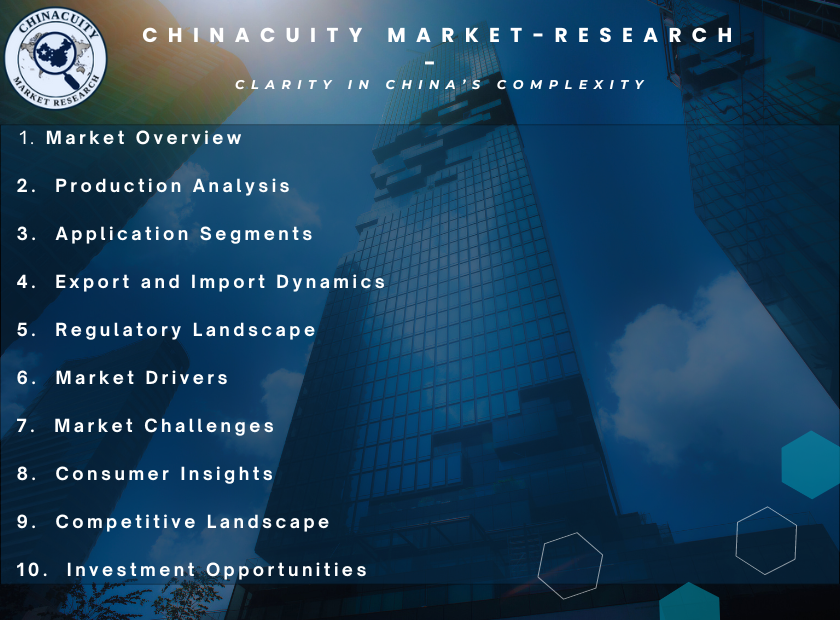 China Iron Oxide Industry - Analysis Report