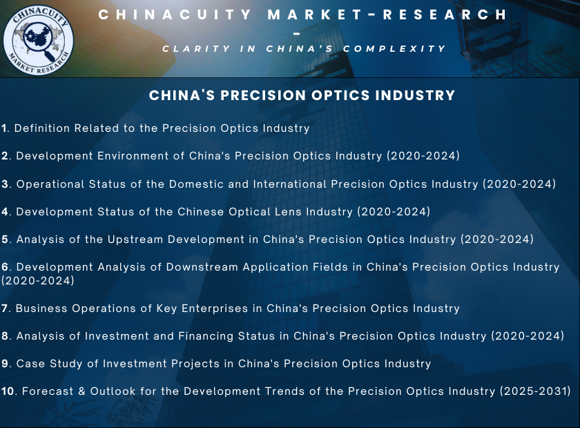 China Precision Optics Industry - Analysis Report