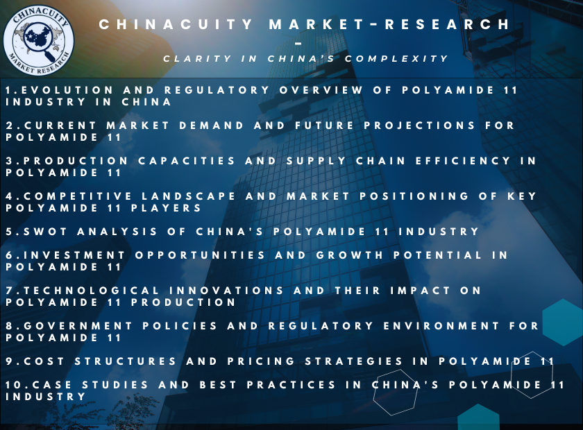 China's Polyamide 11 industry - Analysis Report